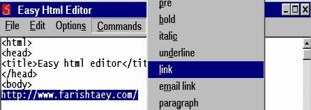 screenshot easy html editor